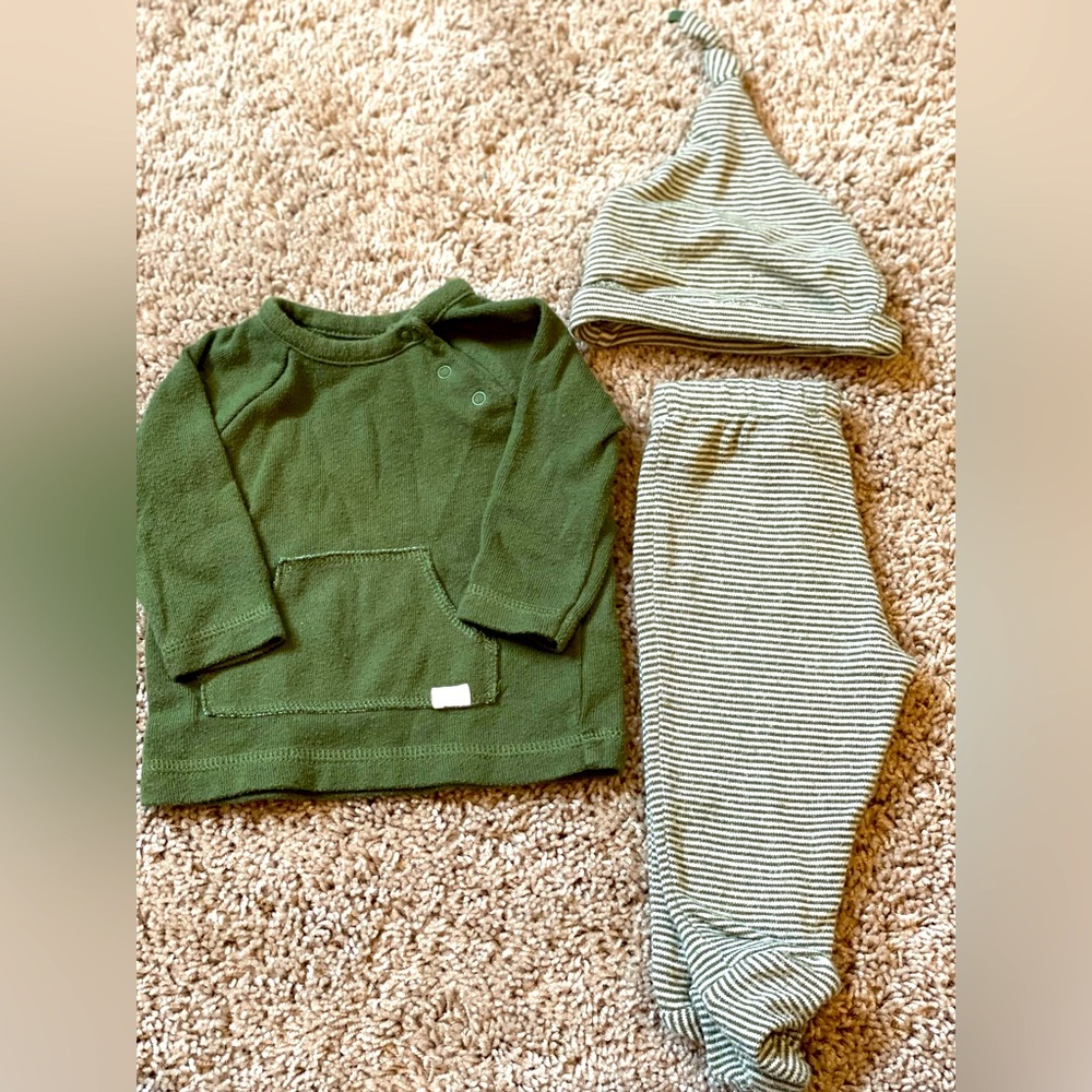 3month 3 piece boys outfit